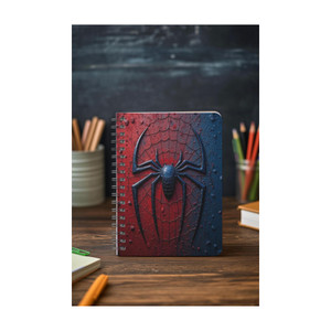 Graphic Word Anime Notebook A5 Diary unrulled 160 Pages