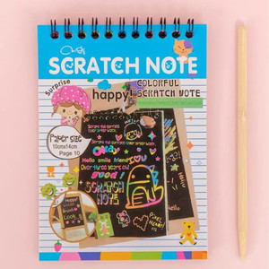 BCMP Scratch Notebook Kids Pack of 2 | Each Contain 10 Sheet and 1 ...