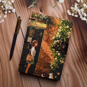 NIZAM HANDICRAFT 1 A5 Diary unruled 200 Pages