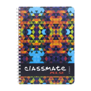Classmate Pulse A4 Notebook Unruled 300 Pages Multicolor - Image 6