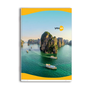 NAVNEET Youva Soft Bound Long Book 21x29.7 cm A4 Notebook Single Line 172 Pages