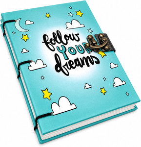 Design Dimension Printed Diary With Lock Perfect For Writing, Sketching, Traveling Our Gifting B5 Diary Unruled 200 Pages