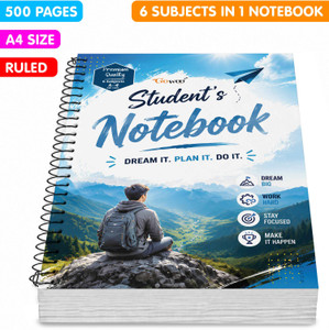 GO WOO A4 Dream Big Spiral Notebook - Image 4