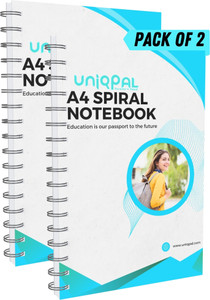 UNIQPAL Spiral-Bound A4 Notebook 200 Pages - Image 6