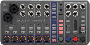 ZOOM LiveTrak L6 10-Track Compact and Portable Digital Mixer