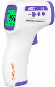 curecheck AD801 Infrared Non-Contact Digital Forehead Thermometer AD801 Thermometer