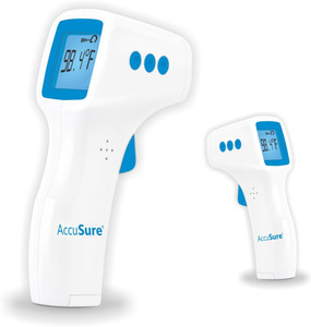 AccuSure HS Non Contact Infrared Thermometer- Digital Thermometer for Adults and kids Fever Measurement Thermometer