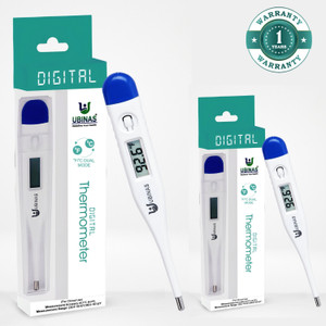 Ubinas UBD01 Digital thermometer Fever Alarm & Beeper Alert Fast Reading for Kids & Adults Thermometer
