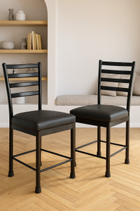 zidle Domino Dining Chair Soft Premium Velvet Seat Strong Metal Legs Black Foam Dining Chair