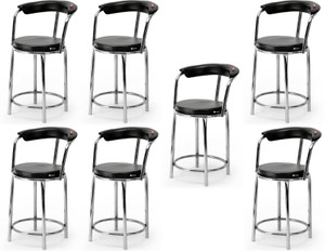 Goyal Steel & Furniture Industries Elegance and Comfort steel frame dining stool for home office hotel Metal Dining Chair