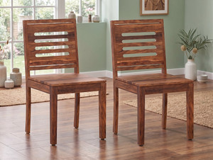Mamata Wood Decor Wooden Dining Chair Only | Dinning Chairs for Kitchen & Dining Room|Set of 2, Solid Wood Dining Chair