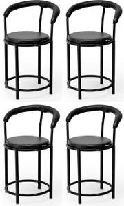 GOYALSON Stool Chair Home/Office/Visitor/Study/Executive/Computer/Student Stool Metal Dining Chair