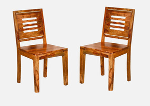 Allie Wood Rosewood (Sheesham) Solid Wood Dining Chair