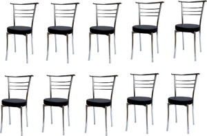 रैटिसन Comfortable Multipurpose Steel Dining/Restaurant/Home/Office/Study Chair डाइनिंग चेयर