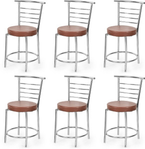 Goyal Steel & Furniture Industries Elegance and Comfort dining chair for home office hotel with extra ring Metal Dining Chair