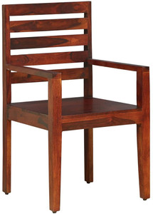 WOODSTAGE Sheesham Wood Multipurpose Chair for Dining/Living Room Solid Wood Dining Chair