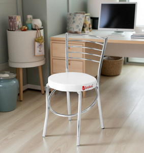 KITHANIA VISITOR HOME STUDY CHAIR OR DINING CHAIR FOR HOME RESTAURANT BANQUET HALL Leatherette Dining Chair