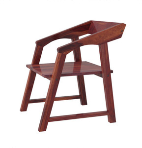 GPcraft Solid Wood Multipurpose Armrest Chair for Living Room Home and Office Solid Wood Dining Chair