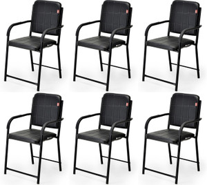 SOMRAJ Executive Comfortable Office Study Home Visitor Computer work Arm Chair Leatherette Office Arm Chair