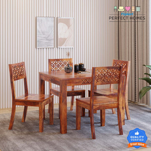 Flipkart Perfect Homes Solid Wood 4 Seater Dining Set