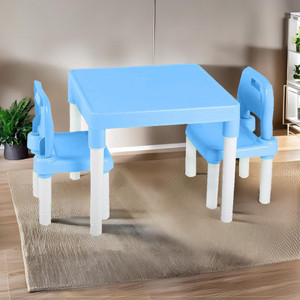 swagath furniture Activity Table For Kids Plastic 2 Seater Dining Set