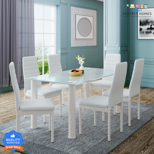 Flipkart Perfect Homes Levyn Metal 6 Seater Dining Set