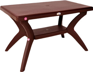 AVRO Magna Double Top Strong and Durable , long -lasting Plastic 6 Seater Dining Table