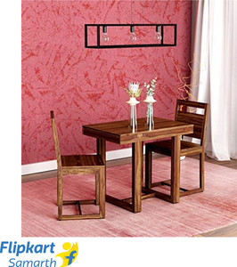 Divine Arts Sheesham Wood Solid Wood 2 Seater Dining Set