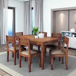 Flipkart Perfect Homes PureWood 6 Seater Dining Set
