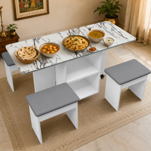 Studio Kook Bonbon Engineered Wood 4 Seater Dining Table