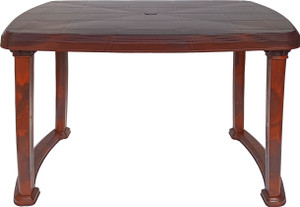 ईज़ी डे Arjun Dining Table for Home, Office and Restaurant| Plastic Rectangular Table | प्लास्टिक 4 सीटर डाइनिंग टेबल