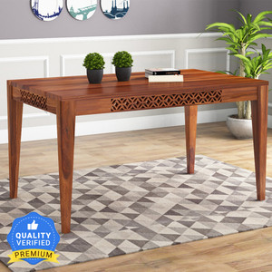 Kendalwood Furniture Premium Dining Room Furniture Wooden Dining Table Solid Wood 6 Seater Dining Table