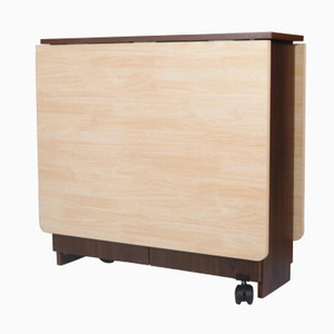 Madainaachi Furniture Yayo Folding / Extentable / Space Saving Dining Table Without Chairs Engineered Wood 6 Seater Dining Table