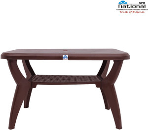 NPM NATIONAL MAHARAJA Premium Plastic Center Table for Living Room, Balcony & Garden Plastic 4 Seater Dining Table