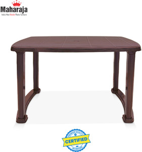 MAHARAJA Offices and Restaurant, Outdoor Dining Table Plastic 4 Seater Dining Table