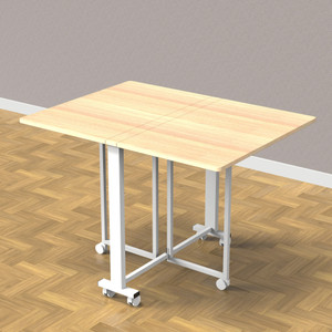 InnoFur Pacio Folding Engineered Wood 4 Seater Dining Table
