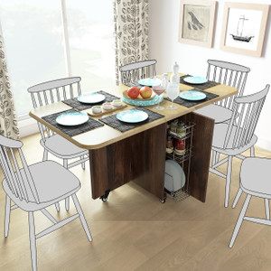 Studio Kook Abba Engineered Wood 6 Seater Dining Table