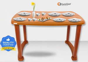 EuroQon Plastic 10 Seater Dining Table