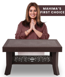 MAHARAJA Polo Plastic Table for Home Plastic Center Table for Living Room Plastic table Plastic 4 Seater Dining Table