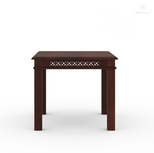 Allie Wood Rosewood ( Sheesham ) Solid Wood 4 Seater Dining Table