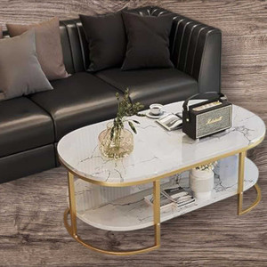 Handicraftsitem Large Coffee Table Center Table,Sofa Table Simple Design Coffee table. Engineered Wood 6 Seater Dining Table