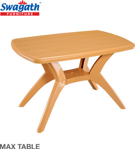 swagath furniture MAX Only Dining Table Plastic 4 Seater Dining Table