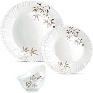 ट्रेओ Dinner Set of 6 | Serving for 2 | Dining & Gifting 6 का पैक डिनर सेट