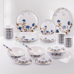 DIVYA Pack of 46 Melamin Ross Dinner Set Price in India Buy DIVYA Pack of  46 Melamin Ross Dinner Set online at