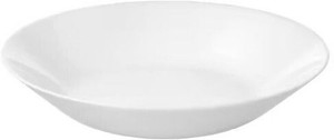 IKEA Pack of 6 Glass IKEA Deep plate, white,20 cm (8 ") Dinner Set