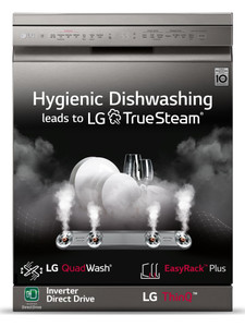 LG DFB424FP Free Standing 14 Place Settings Intensive Kadhai Cleaning| No Pre-rinse Required Dishwasher Price in India - Image 1