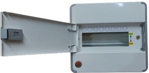 MME 8way MCB Box for Miniature Circuit Breaker (fully metal model, heavy duty) Distribution Board