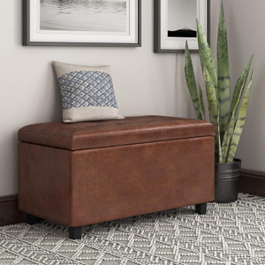 Arcraft AR Craft flip top storage bench 2 Fabric Settee