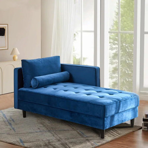 DMKDecor Chaise Lounge Daybed Solid Wood Diwan