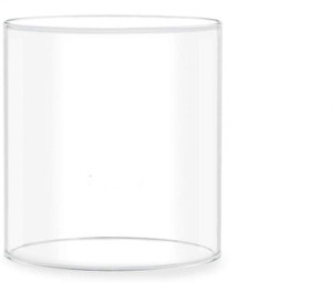 Ein Sof Glass Cover For Akhand Diya (Size 3x4 Inch) Glass Table Diya Set